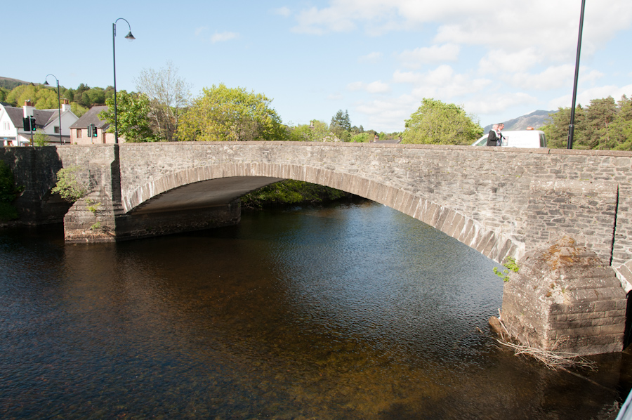 Road Bridge Carrying A82 over River Oich, Fort Augustus