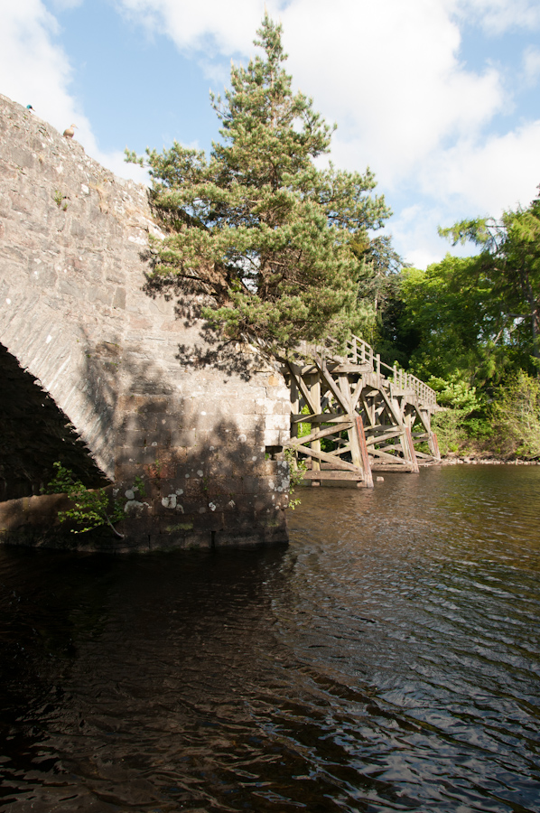 Old Fort Augustus Bridge over River Oich