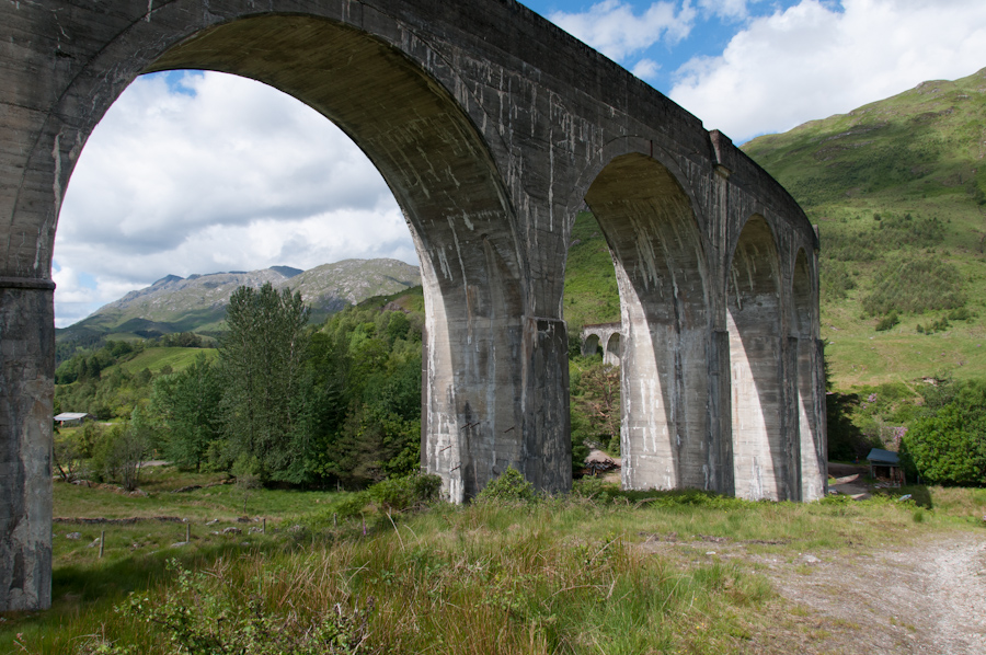 Railway Viaduct over River Finnan, Glenfinnan