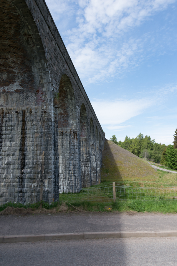 Railway Viaduct over Old A9 Road, Tomatin