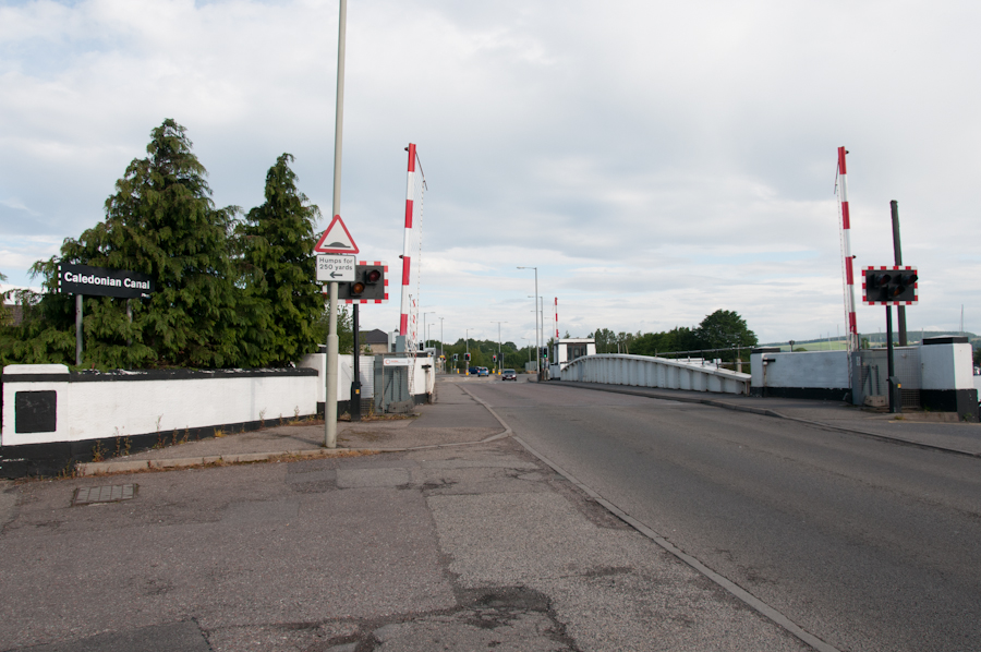 Caledonian Canal, Muirtown Swing Bridge, Inverness