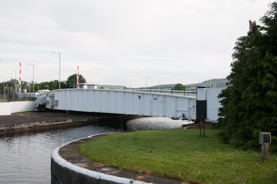 Caledonian Canal, Muirtown Swing Bridge, Inverness