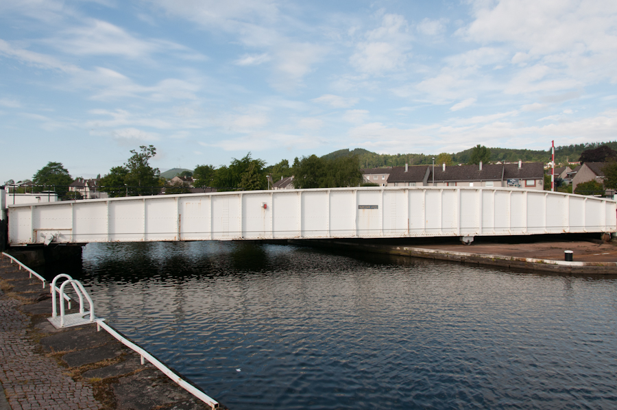 Caledonian Canal, Muirtown Swing Bridge, Inverness