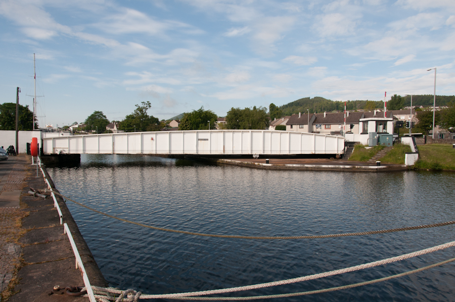 Caledonian Canal, Muirtown Swing Bridge, Inverness