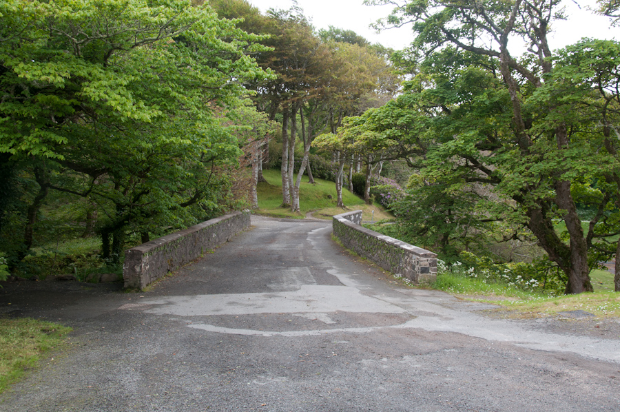 Skye, Dunvegan Castle, Bridge