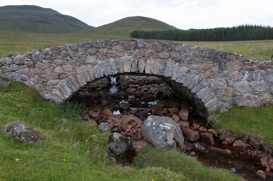 Corrieyairack Pass, Drummin Bridge, Melgarve