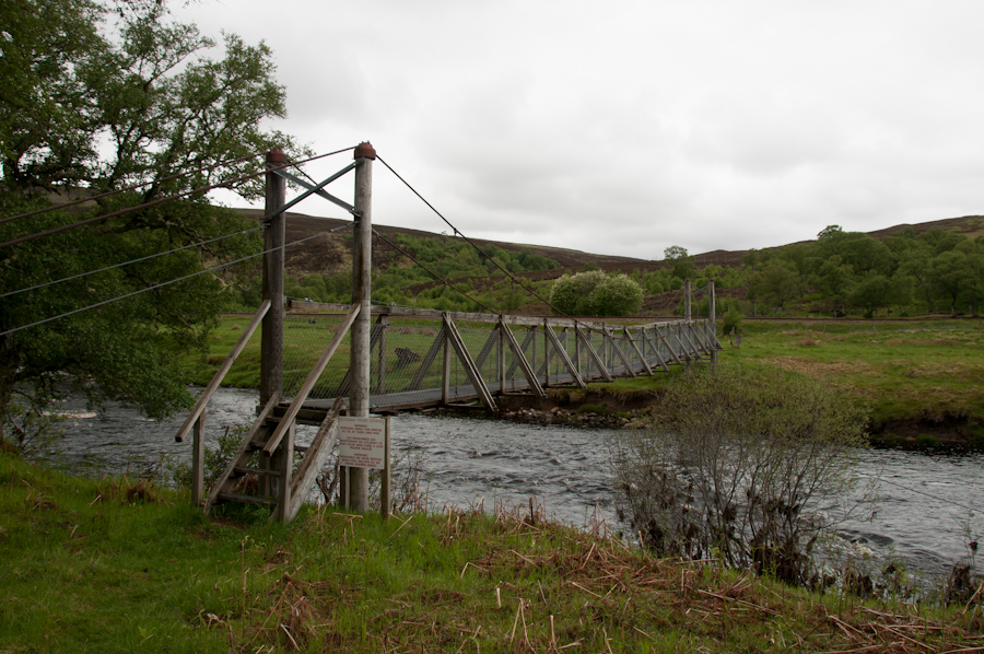 Footbridge, Strath of Kildonan